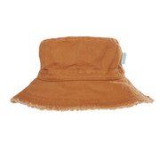 Acorn Frayed Bucket Hat-hats-and-sunglasses-Bambini