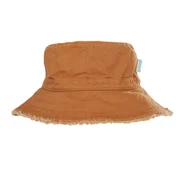 Acorn Frayed Bucket Hat-hats-and-sunglasses-Bambini