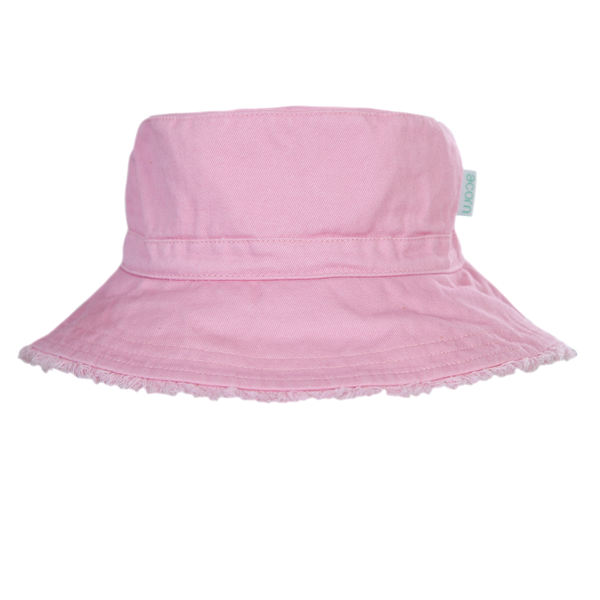 Acorn Frayed Bucket Hat