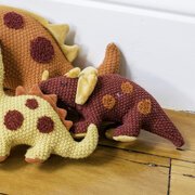 Lily & George Tracey Triceratops Rattle-toys-Bambini