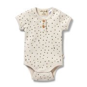 Wilson & Frenchy Rib Henley Bodysuit-bodysuits-and-rompers-Bambini