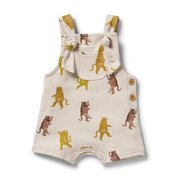 Wilson & Frenchy French Terry Overall-bodysuits-and-rompers-Bambini