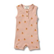Wilson & Frenchy Rib Growsuit-bodysuits-and-rompers-Bambini