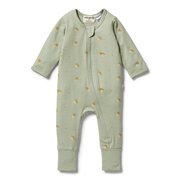 Wilson & Frenchy Zipsuit With Feet-bodysuits-and-rompers-Bambini
