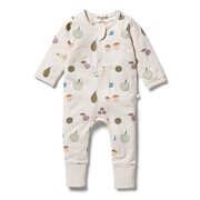 Wilson & Frenchy Zipsuit With Feet-bodysuits-and-rompers-Bambini