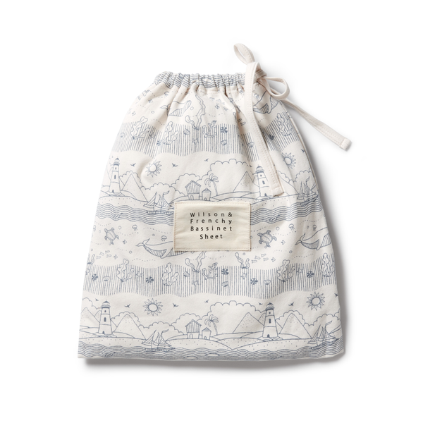 Wilson & Frenchy Bassinet Sheet