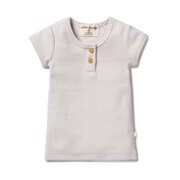 Wilson & Frenchy Rib Henley Tee-tops-Bambini