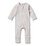 Wilson & Frenchy Rib Zipsuit With Feet