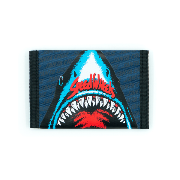 Santa Cruz Speed Wheels Shark Velcro Wallet