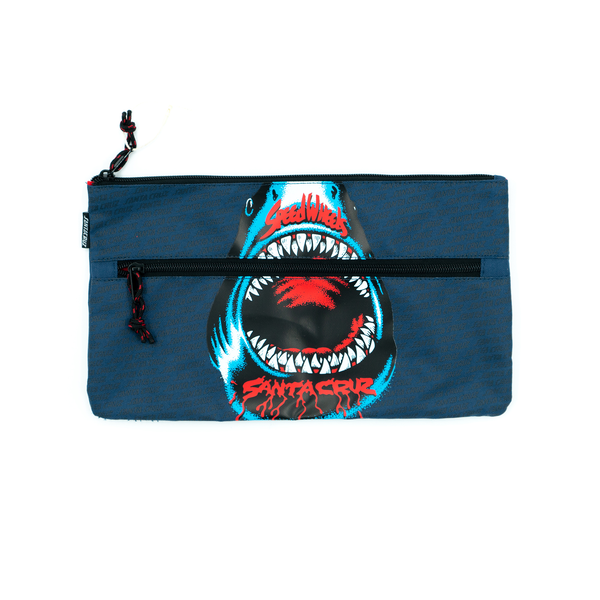 Santa Cruz Speed Wheels Shark Pencil Case