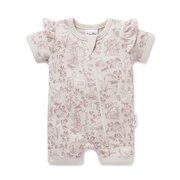 Aster & Oak Fairy Garden Zip Romper-bodysuits-and-rompers-Bambini