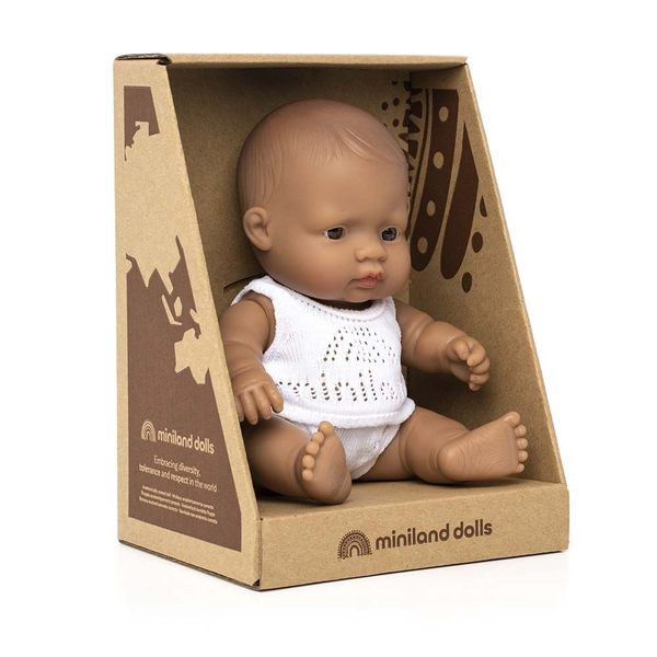 Miniland Anatomically Correct Boxed Doll 21cm