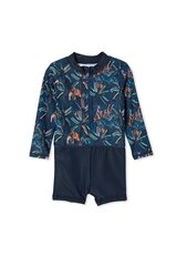 Milky Tiger Palm LS Swimsuit-swimwear-Bambini