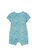 Milky Safari Zip Romper