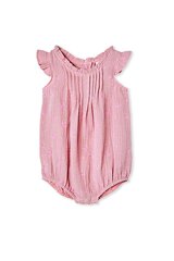 Milky Cotton Floral Playsuit-bodysuits-and-rompers-Bambini