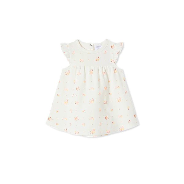 Milky Posy Baby Dress