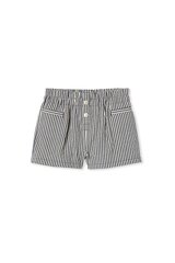 Milky Stripe Short-pants-and-shorts-Bambini