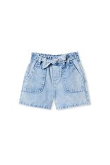 Milky Denim Short-pants-and-shorts-Bambini