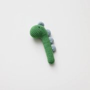 Over The Dandelion Crochet Dinosaur Rattle-toys-Bambini