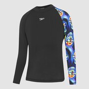 Speedo Boom Skull LS Rashie-swimwear-Bambini