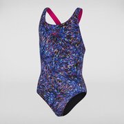 Speedo Allover Leaderback One Piece-swimwear-Bambini