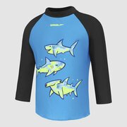 Speedo Sharks LS Rashie-boy-Bambini