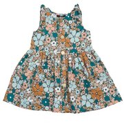 Animal Crackers Floral Pinafore-dresses-and-skirts-Bambini