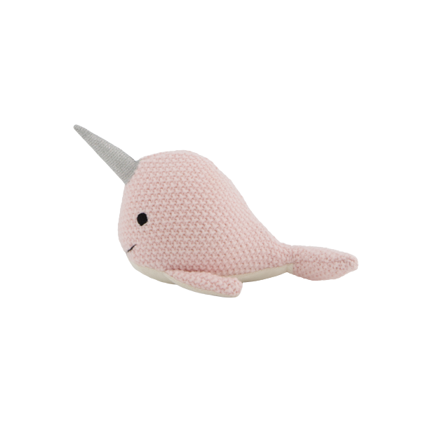 Lily & George Nellie Narwhal Rattle