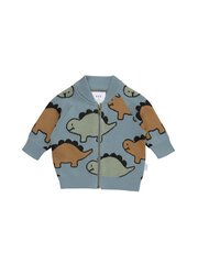 Huxbaby Dino Knit Jacket-jackets-and-cardigans-Bambini