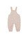 Huxbaby Bunny Stripe Reversible Overalls