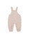 Huxbaby Bunny Stripe Reversible Overalls