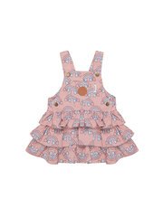 Huxbaby Rainbow Overall Frill Dress-dresses-and-skirts-Bambini