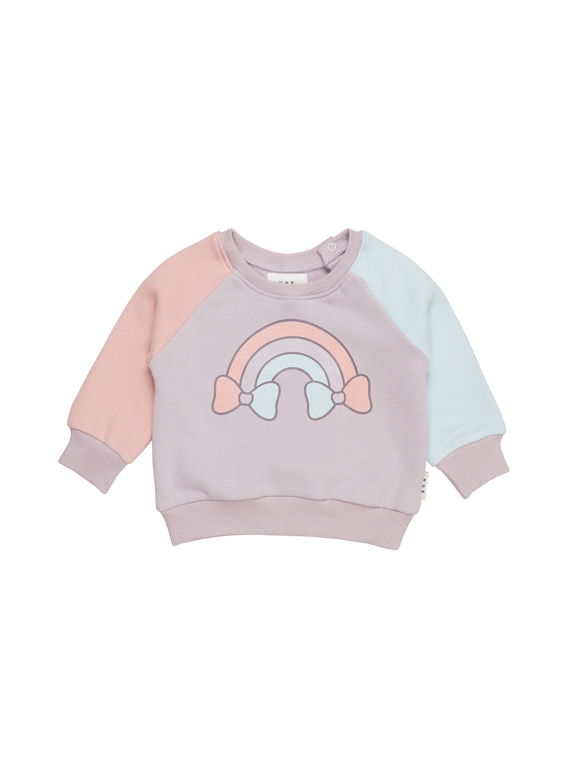 Rainbow sweatshirt kids hotsell