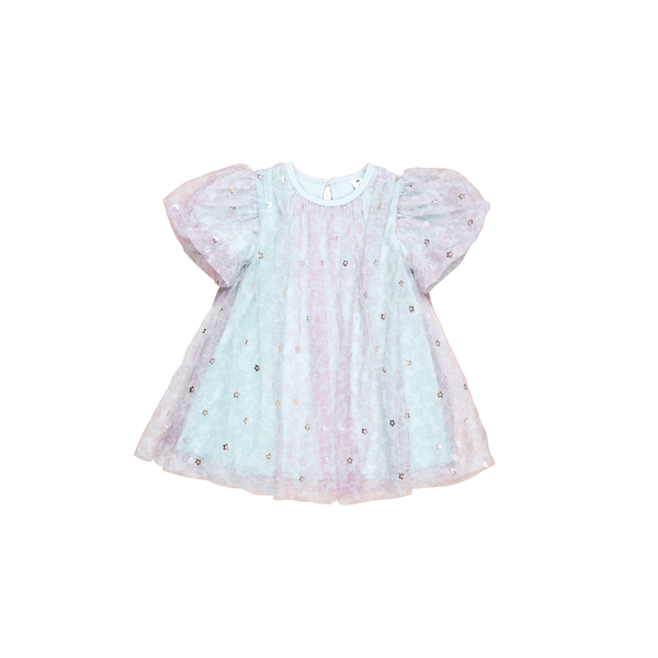 Huxbaby Rainbow Flower Party Dress