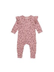 Huxbaby Flower Bear Zip Romper-bodysuits-and-rompers-Bambini