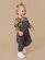 Huxbaby Rainbow Smiley Terry Overalls