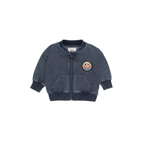 Huxbaby Rainbow Smiley Retro Track Jacket