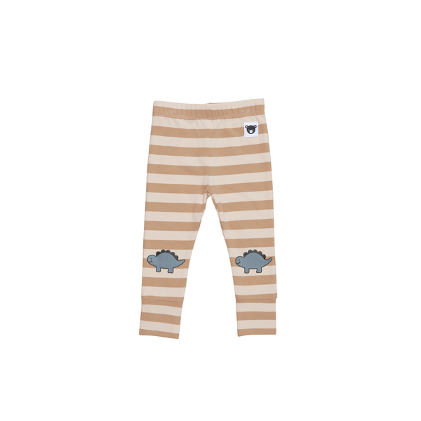 Huxbaby Dino Knee Stripe Legging