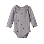 Nature Baby LS Pointelle Bodysuit-bodysuits-and-rompers-Bambini