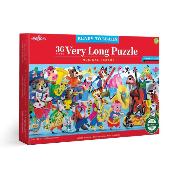 Eeboo 36pc Long Puzzle