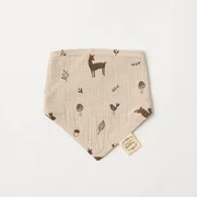 Over The Dandelions Muslin Bib-gift-ideas-Bambini