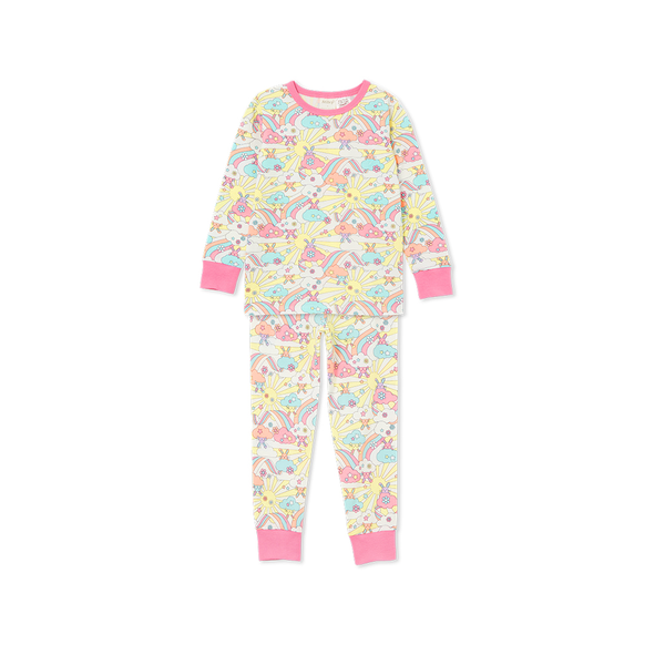 Milky Rainbow Bunny PJ's