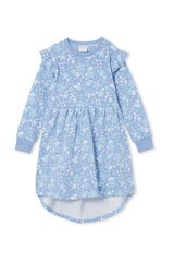 Milky Bluebell Hi-Lo Dress-dresses-and-skirts-Bambini