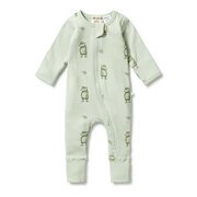 Wilson & Frenchy Rib Zipsuit-bodysuits-and-rompers-Bambini