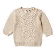 Wilson & Frenchy Cable Knit Jumper-tops-Bambini