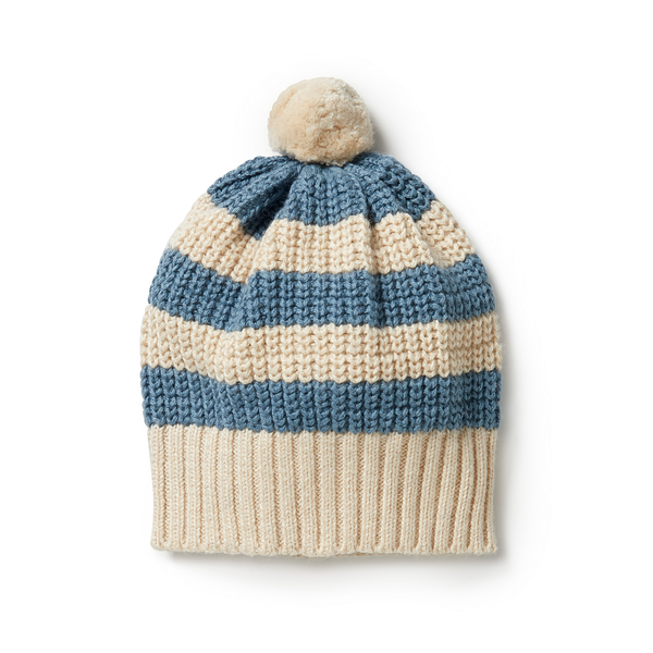 Wilson & Frenchy Stripe Knit Hat - Baby and Newborn Hats and Sunglasses ...