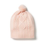 Wilson & Frenchy Cable Knit Hat-hats-and-sunglasses-Bambini