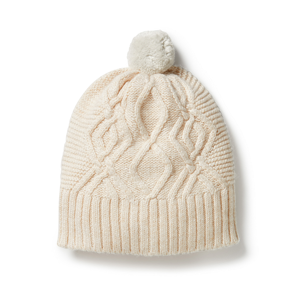 Wilson & Frenchy Cable Knit Hat