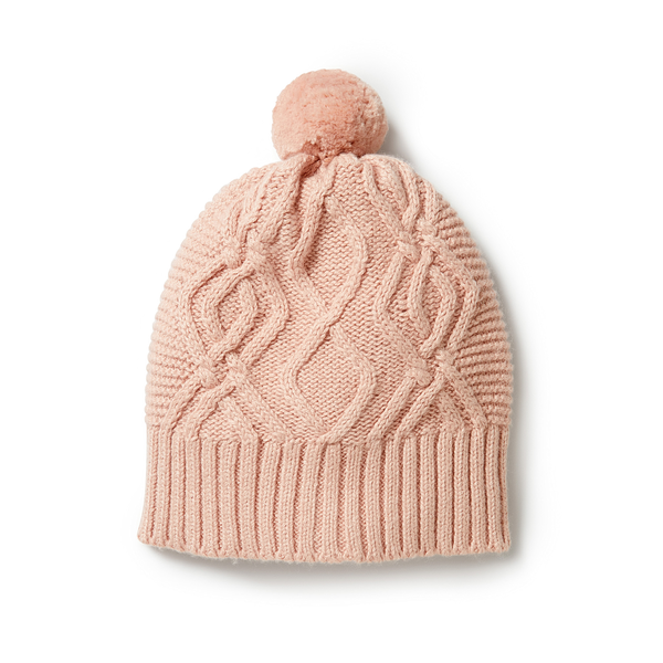 Wilson & Frenchy Cable Knit Hat
