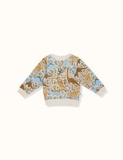 Goldie + Ace Dino Roar Relaxed Sweater-tops-Bambini